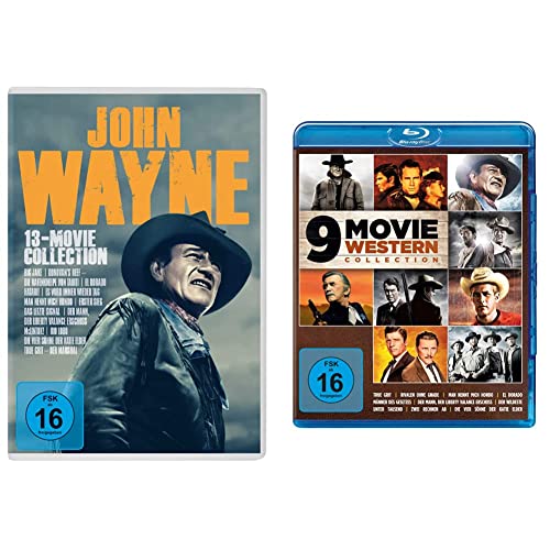 John Wayne - 13-Movie Collection [13 DVDs] & 9 Movie Western Collection - Vol. 1 [Blu-ray] von Paramount Pictures (Universal Pictures)