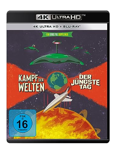 Kampf der Welten (1953) / Der Jüngste Tag (1951) [4K Ultra HD] + [Blu-ray] von Paramount Pictures (Universal Pictures)