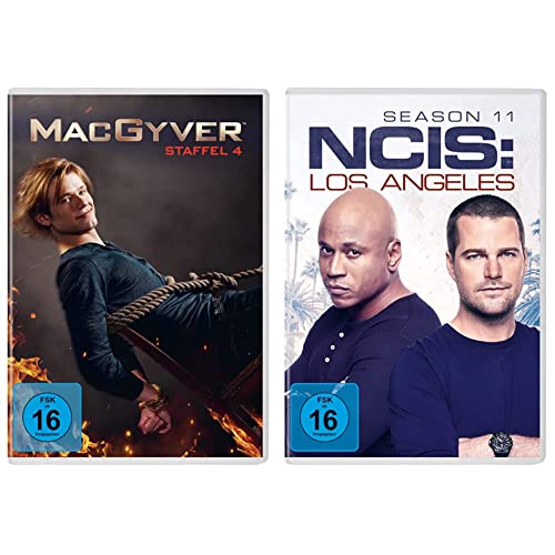 MacGyver - Staffel 4 [3 DVDs] & NCIS: Los Angeles - Season 11 [6 DVDs] von Paramount Pictures (Universal Pictures)