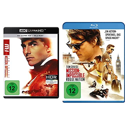 Mission: Impossible 1 (4K Ultra-HD) (+ Blu-ray 2D) & Mission Impossible: Rogue Nation [Blu-ray] von Paramount Pictures (Universal Pictures)