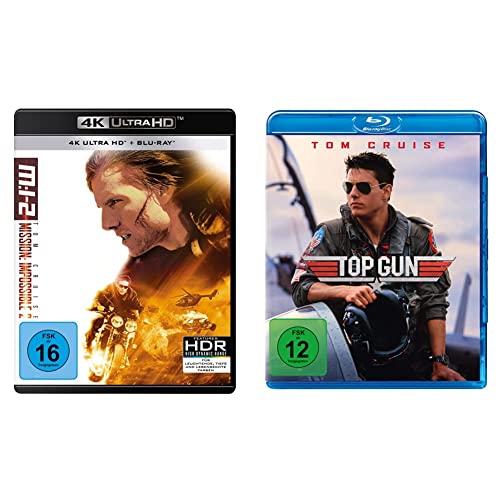 Mission: Impossible 2 - M:i-2 (4K Ultra-HD Ulta HD) (+ Blu-ray 2D) & Top Gun [Blu-ray] von Paramount Pictures (Universal Pictures)