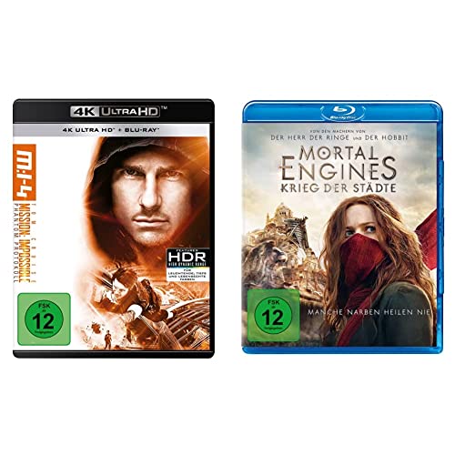 Mission: Impossible - 4 - Phantom Protokoll 4K Ultra-HD [Blu-ray] & Mortal Engines: Krieg der Städte [Blu-ray] von Paramount Pictures (Universal Pictures)