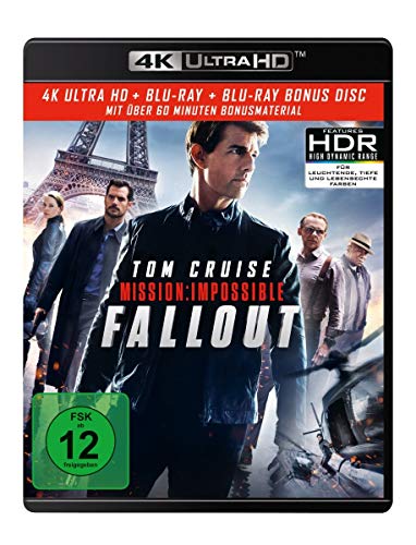 Mission: Impossible 6 - Fallout (4K Ultra-HD) (+ Blu-ray 2D) (+ Bonus Blu-ray) von Paramount Pictures (Universal Pictures)