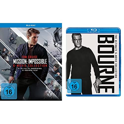 Mission: Impossible - 6-Movie Collection [Blu-ray] & Bourne - The Ultimate 5-Movie-Collection [Blu-ray] von Paramount Pictures (Universal Pictures)