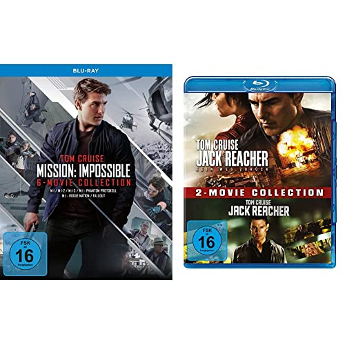 Mission: Impossible - 6-Movie Collection [Blu-ray] & Jack Reacher / Jack Reacher: Kein Weg zurück - 2-Movie Collection [Blu-ray] von Paramount Pictures (Universal Pictures)