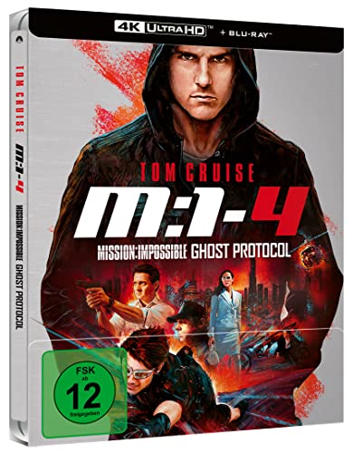 Mission: Impossible - Phantom Protokoll - Limited Steelbook [4K Ultra HD] + [2 Blu-rays] von Paramount Pictures (Universal Pictures)