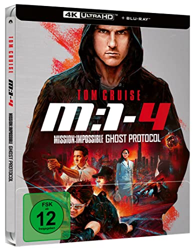 Mission: Impossible - Phantom Protokoll - Limited Steelbook [4K Ultra HD] + [2 Blu-rays] von PARAMOUNT PICTURES