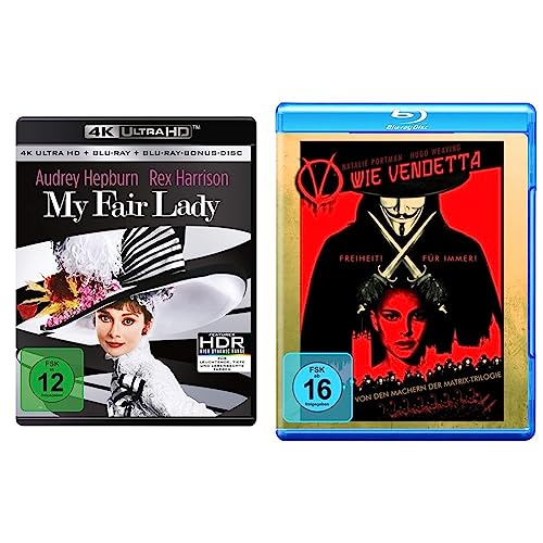 My Fair Lady - Remastered (4K Ultra-HD) (+ Blu-ray 2D) & V wie Vendetta [Blu-ray] von Paramount Pictures (Universal Pictures)
