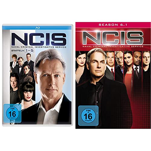NCIS – Blu-ray Box-Set 1 - Staffel 1 - 5 (exklusiv bei Amazon.de) & NCIS - Naval Criminal Investigate Service/Season 6.1 [3 DVDs] von Paramount Pictures (Universal Pictures)