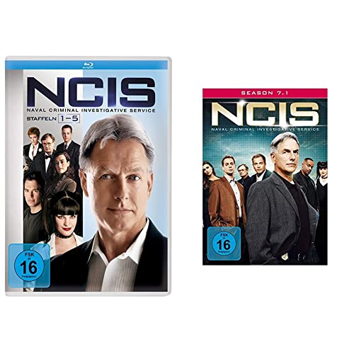 NCIS – Blu-ray Box-Set 1 - Staffel 1 - 5 (exklusiv bei Amazon.de) & NCIS - Naval Criminal Investigate Service/Season 7.1 [3 DVDs] von Paramount Pictures (Universal Pictures)