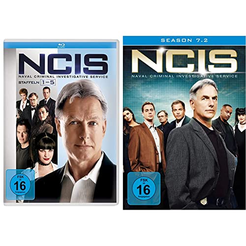NCIS – Blu-ray Box-Set 1 - Staffel 1 - 5 (exklusiv bei Amazon.de) & NCIS - Season 7.2 [3 DVDs] von Paramount Pictures (Universal Pictures)