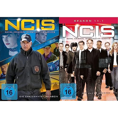 NCIS - Naval Criminal Investigate Service/Season 13 [6 DVDs] & NCIS - Navy CIS - Season 11.1 / Amaray (DVD) von Paramount Pictures (Universal Pictures)
