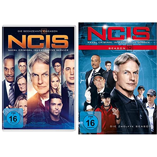 NCIS - Navy CIS - Season 16 (DVD) & NCIS - Navy CIS - Season 12 (DVD) von Paramount Pictures (Universal Pictures)