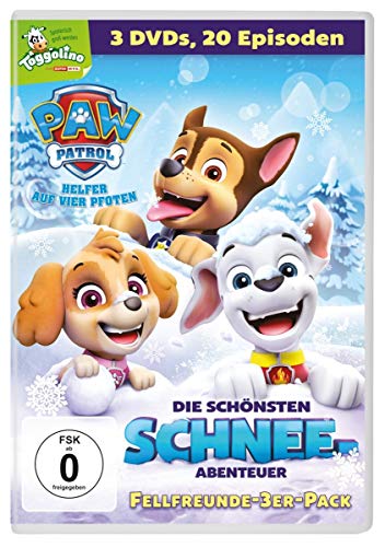 Paw Patrol - Die schönsten Schnee-Abenteuer (3er Pack) [3 DVDs] von PARAMOUNT PICTURES