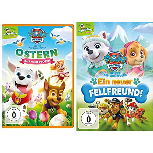 Paw Patrol - Ostern auf vier Pfoten - 2.Auflage (DVD) & Paw Patrol - Ein neuer Fellfreund - 2.Auflage (DVD) von Paramount Pictures (Universal Pictures)