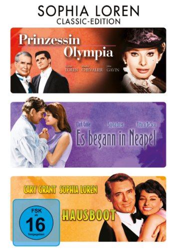 Prinzessin Olympia / Es begann in Neapel / Hausboot [3 DVDs] (exklusiv bei Amazon.de) von Paramount Pictures (Universal Pictures)