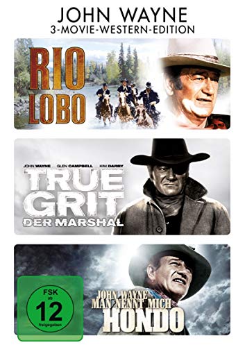 Rio Lobo / True Grit - Der Marshal / Man nennt mich Hondo [3 DVDs] von PARAMOUNT PICTURES