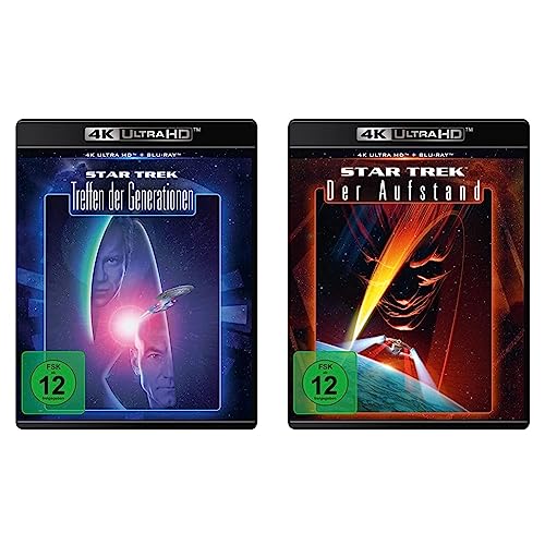 STAR TREK VII - Treffen der Generationen (+ Blu-ray) & STAR TREK IX - Der Aufstand (+ Blu-ray) von Paramount Pictures (Universal Pictures)