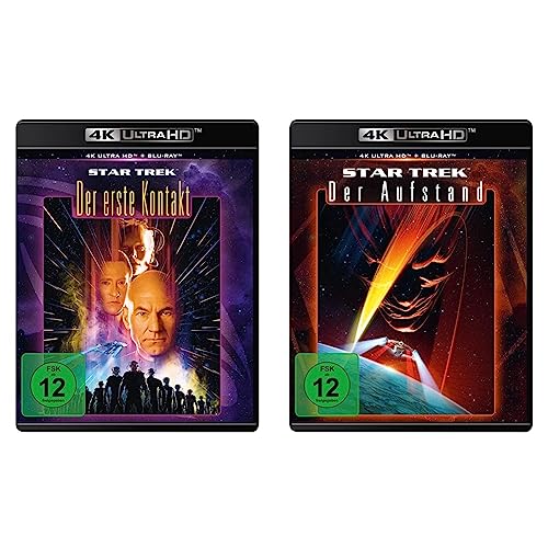STAR TREK VIII - Der erste Kontakt (+ Blu-ray) & STAR TREK IX - Der Aufstand (+ Blu-ray) von Paramount Pictures (Universal Pictures)