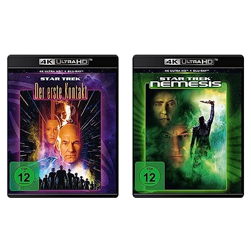 STAR TREK VIII - Der erste Kontakt (+ Blu-ray) & STAR TREK X - Nemesis (+ Blu-ray) von Paramount Pictures (Universal Pictures)