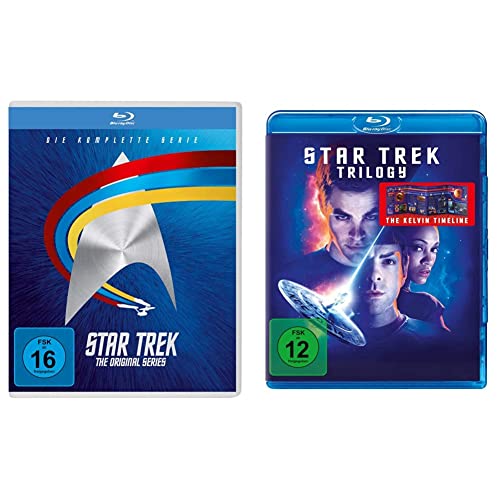 STAR TREK: Raumschiff Enterprise Complete Boxset (Replenishment Version) [Blu-ray] & Star Trek - 3 Movie Collection (Blu-ray) von Paramount Pictures (Universal Pictures)