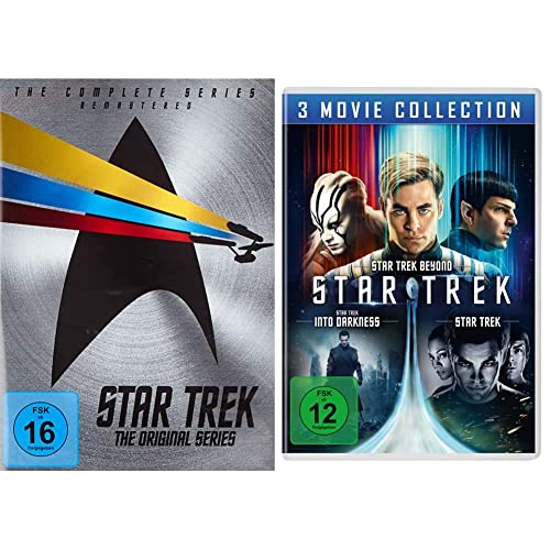 STAR TREK: Raumschiff Enterprise - Complete Boxset - Remastered [23 DVDs] & Star Trek 3 Movie Collection [3 DVDs] von Paramount Pictures (Universal Pictures)