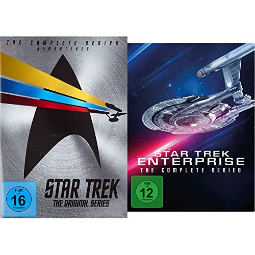 STAR TREK: Raumschiff Enterprise - Complete Boxset - Remastered [23 DVDs] & Star Trek - Enterprise - Complete Boxset [27 DVDs] von Paramount Pictures (Universal Pictures)
