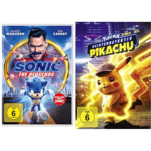 Sonic the Hedgehog & Pokémon Meisterdetektiv Pikachu von Paramount Pictures (Universal Pictures)