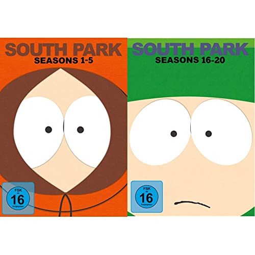 South Park: Seasons 1-5 (15 Discs) & South Park: Seasons 16-20 (11 Discs) von Paramount Pictures (Universal Pictures)