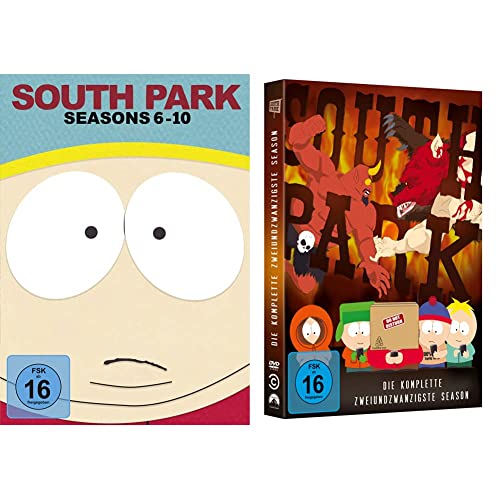 South Park: Seasons 6-10 (15 Discs) & South Park: Die komplette zweiundzwanzigste Season [2 DVDs] von Paramount Pictures (Universal Pictures)