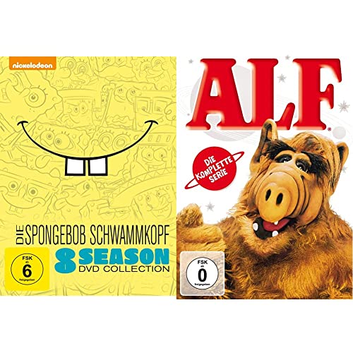 SpongeBob Schwammkopf - 8 Season DVD Collection (DVD) & Alf - Die komplette Serie [16 DVDs] von Paramount Pictures (Universal Pictures)
