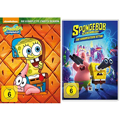 SpongeBob Schwammkopf - Die komplette zweite Season [3 DVDs] & SpongeBob Schwammkopf: Eine schwammtastische Rettung von Paramount Pictures (Universal Pictures)