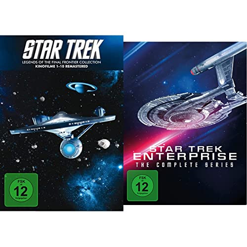 Star Trek 1-10 - Box - Remastered [10 DVDs] & Star Trek - Enterprise - Complete Boxset [27 DVDs] von Paramount Pictures (Universal Pictures)