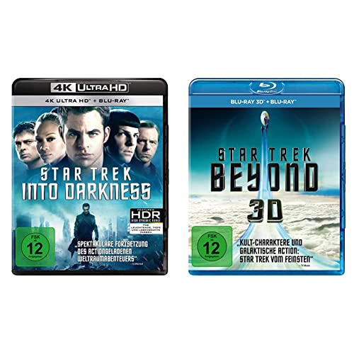 Star Trek 12 - Into Darkness (4K Ultra-HD) (+ Blu-ray) & Star Trek 13 - Beyond (inkl. 2D-Version) [3D Blu-ray] von Paramount Pictures (Universal Pictures)