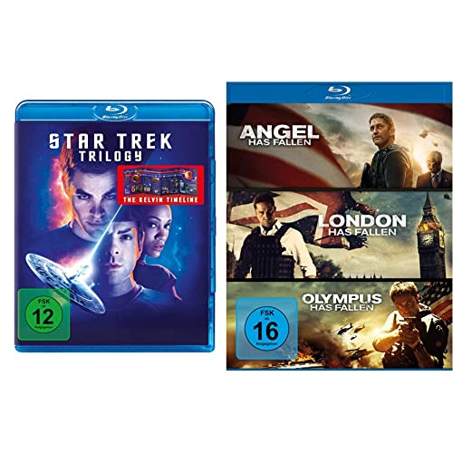 Star Trek - 3 Movie Collection (Blu-ray) & Olympus/London/Angel has fallen - Triple Film Collection [Blu-ray] von Paramount Pictures (Universal Pictures)