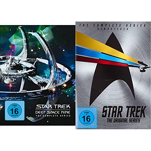 Star Trek -Deep Space Nine - Die komplette Serie [48 DVDs] & STAR TREK: Raumschiff Enterprise - Complete Boxset - Remastered [23 DVDs] von Paramount Pictures (Universal Pictures)