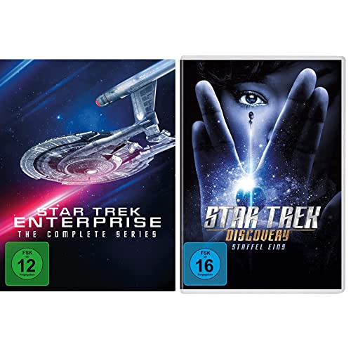 Star Trek - Enterprise - Complete Boxset [27 DVDs] & Star Trek: Discovery - Staffel 01 (DVD) von Paramount Pictures (Universal Pictures)