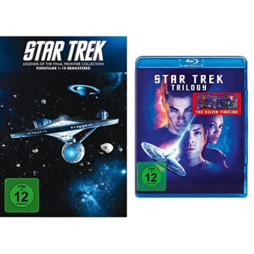Star Trek I-X - Legends of the Final Frontier Collection (DVD) & Star Trek - 3 Movie Collection (Blu-ray) von Paramount Pictures (Universal Pictures)
