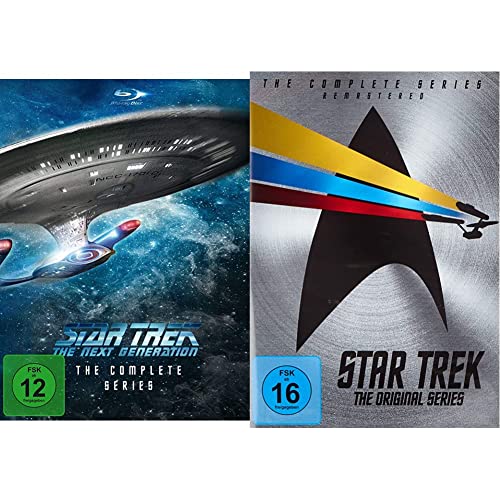 Star Trek - The Next Generation (The Complete Series) [Blu-ray] & STAR TREK: Raumschiff Enterprise - Complete Boxset - Remastered [23 DVDs] von Paramount Pictures (Universal Pictures)