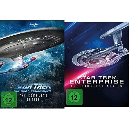 Star Trek - The Next Generation (The Complete Series) [Blu-ray] & Star Trek - Enterprise - Complete Boxset [27 DVDs] von Paramount Pictures (Universal Pictures)