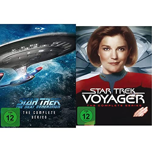 Star Trek - The Next Generation (The Complete Series) [Blu-ray] & Star Trek - Voyager: Complete Boxset (48 Discs) von Paramount Pictures (Universal Pictures)