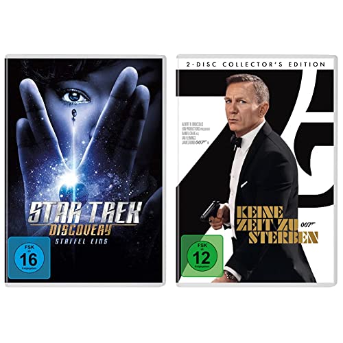 Star Trek: Discovery - Staffel 01 (DVD) & James Bond 007: Keine Zeit zu sterben von Paramount Pictures (Universal Pictures)