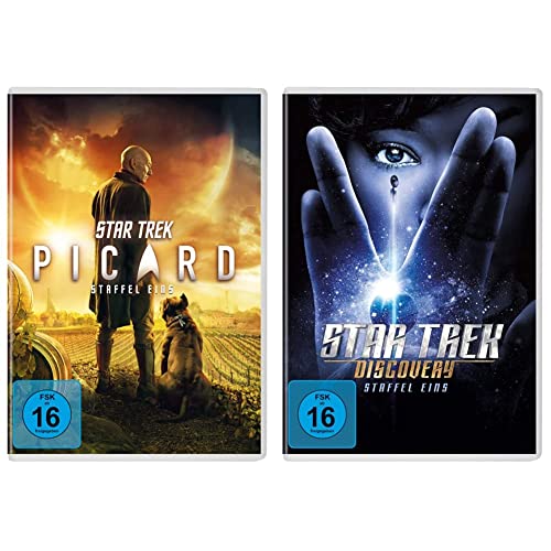 Star Trek: Picard - Staffel 1 [4 DVDs] & Star Trek: Discovery - Staffel eins [5 DVDs] von Paramount Pictures (Universal Pictures)