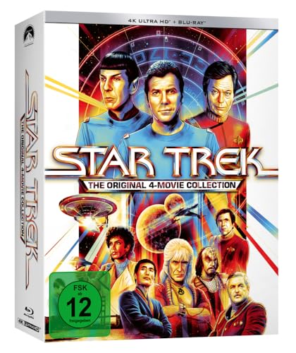 Star Trek: The Original 4-Movie Collection [4 4K Ultra HDs] + [4 Blu-rays] von Paramount Pictures (Universal Pictures)