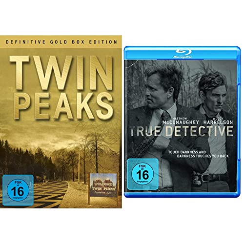 Twin Peaks - The Gold Box (DVD) & True Detective - Staffel 1 [Blu-ray] von Paramount Pictures (Universal Pictures)