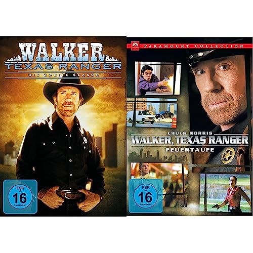 Walker, Texas Ranger - Die zweite Season [7 DVDs] & Walker, Texas Ranger - Feuertaufe von Paramount Pictures (Universal Pictures)