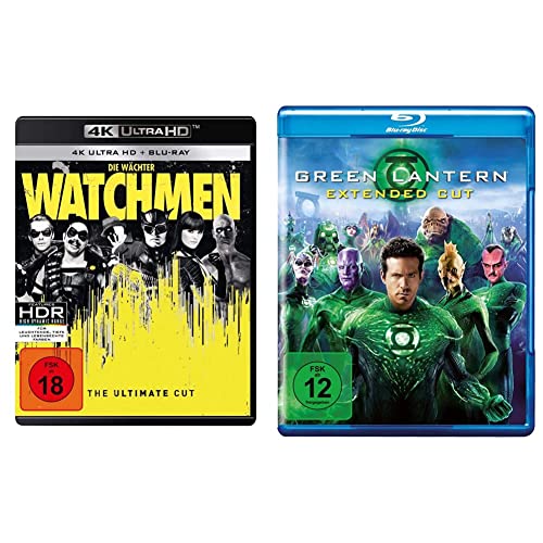 Watchmen - Die Wächter - The Ultimate Cut (4K Ultra-HD) (+ Blu-ray 2D) & Green Lantern - Extended Cut [Blu-ray] von Paramount Pictures (Universal Pictures)