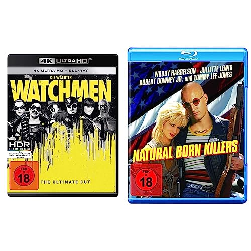 Watchmen - Die Wächter - The Ultimate Cut (4K Ultra-HD) (+ Blu-ray 2D) & Natural Born Killers [Blu-ray] von Paramount Pictures (Universal Pictures)