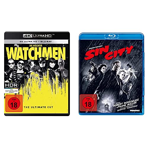 Watchmen - Die Wächter - The Ultimate Cut (4K Ultra-HD) (+ Blu-ray 2D) & Sin City [Blu-ray] von Paramount Pictures (Universal Pictures)