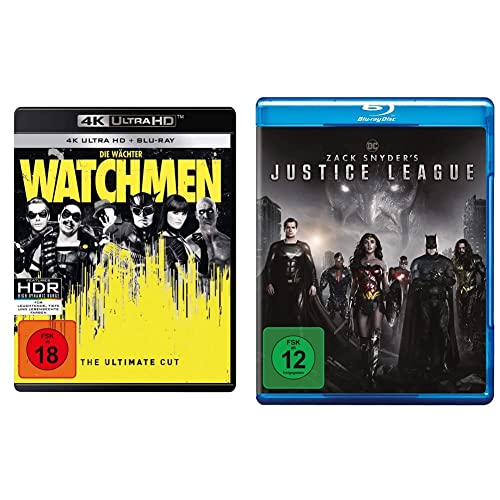 Watchmen - Die Wächter - The Ultimate Cut (4K Ultra-HD) (+ Blu-ray 2D) & Zack Snyder's Justice League [Blu-ray] von Paramount Pictures (Universal Pictures)